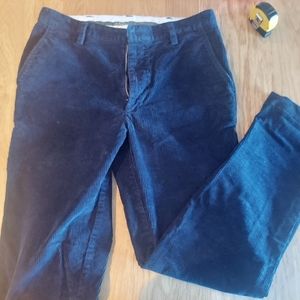 *Tailored* LL Bean Corduroys, Men's 30x28, Dark Blue
